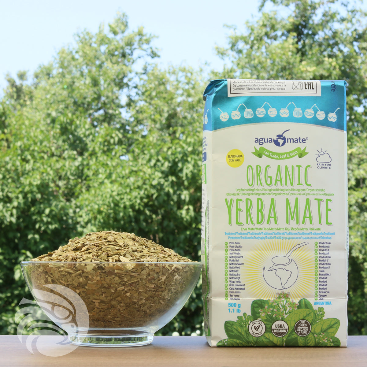 Aguamate Biologische yerba mate • Met stelen • 500 g