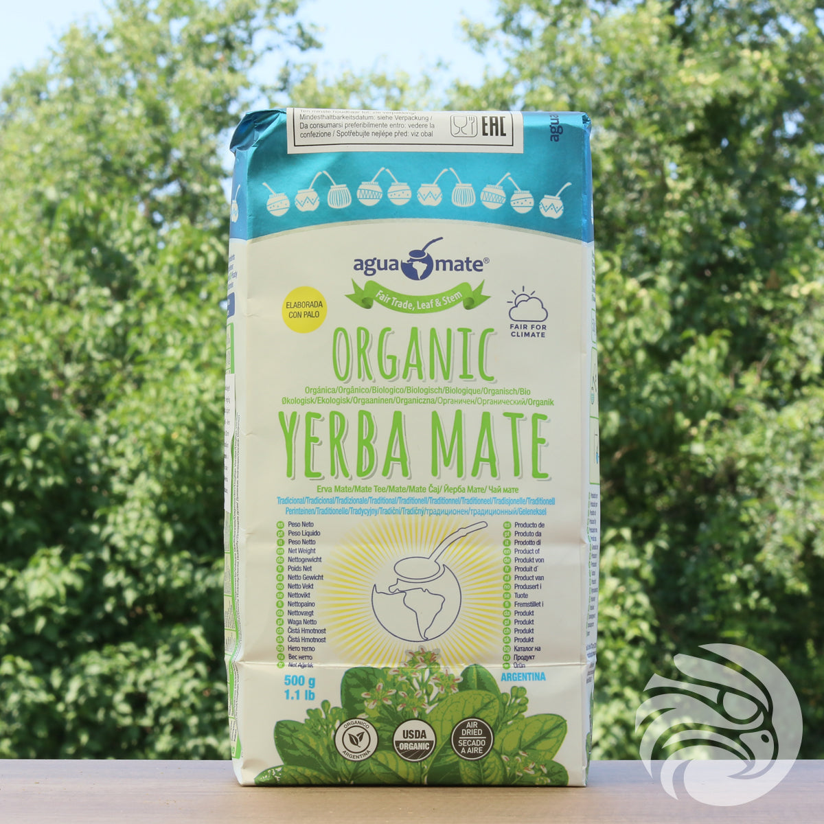 Aguamate Biologische yerba mate • Met stelen • 500 g