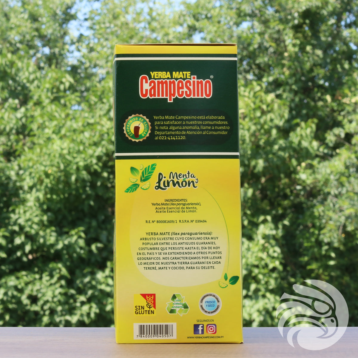Campesino yerba maté-thee • Munt + Citroen • 500 g