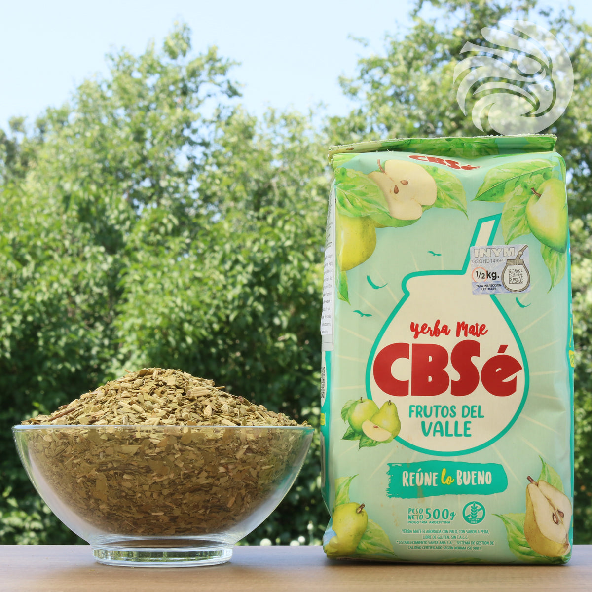 CBSé yerba mate • Vruchten uit de vallei, Appel + Peer • 500 g