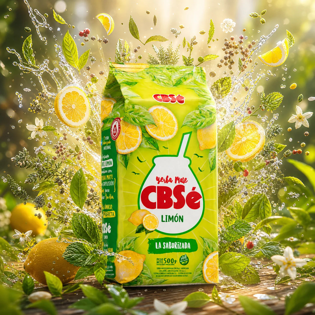 CBSé yerba mate-thee • Bosvruchten • 500 g