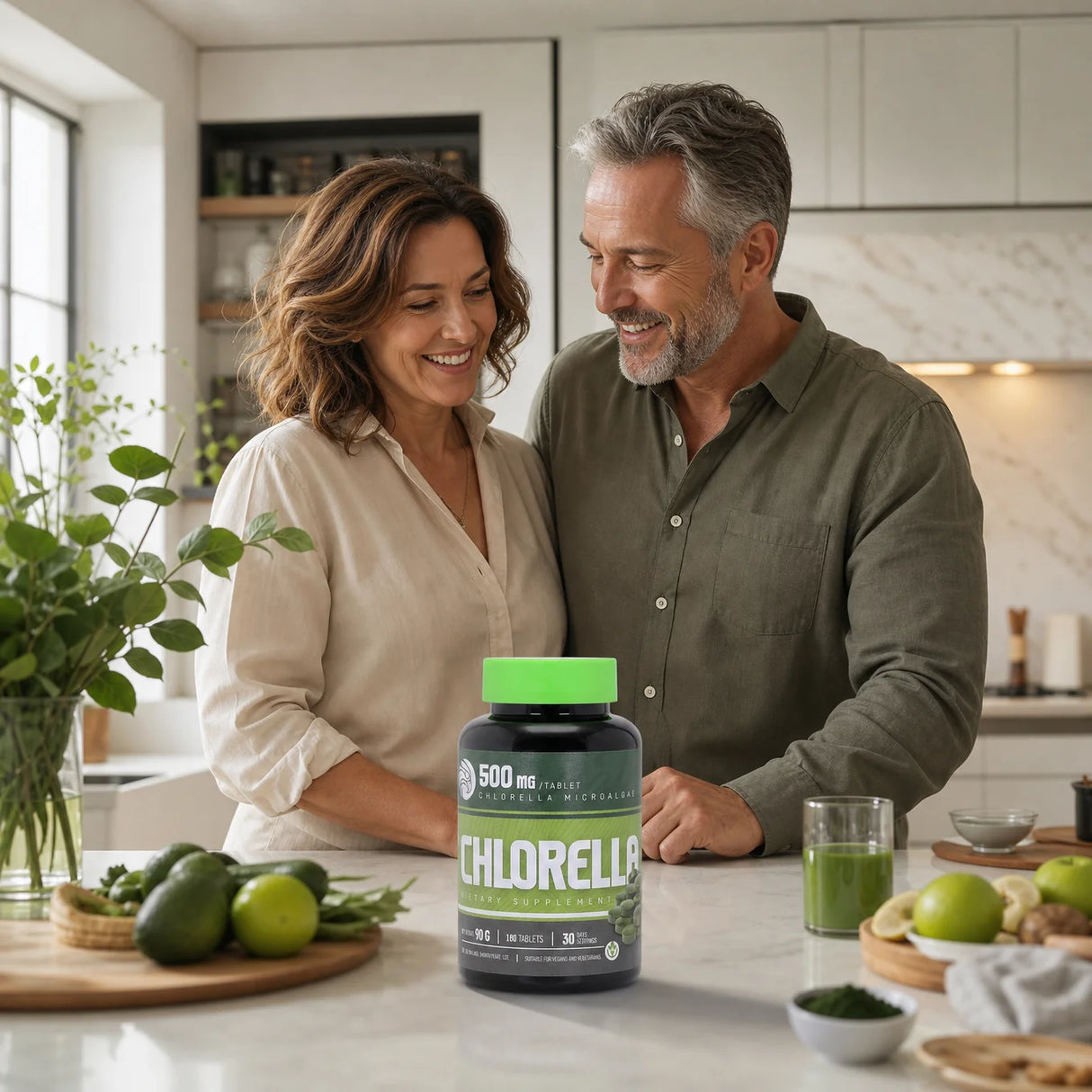 Mannavita Chlorella 500 mg tabletten • 180 st.