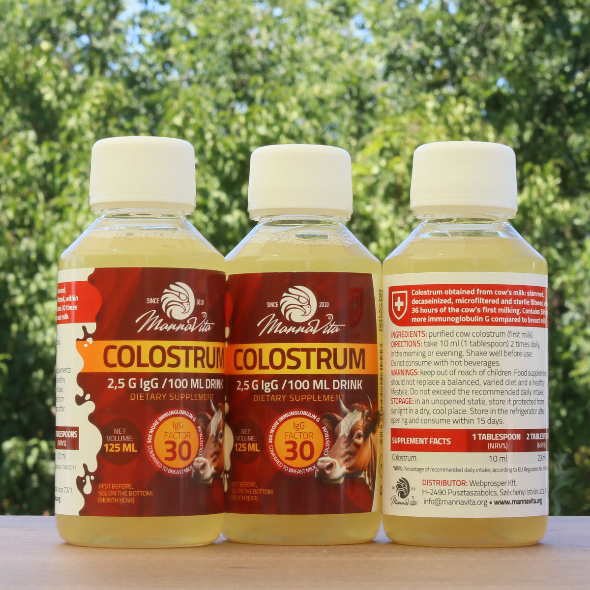 Mannavita Colostrum vloeibaar • 120 ml