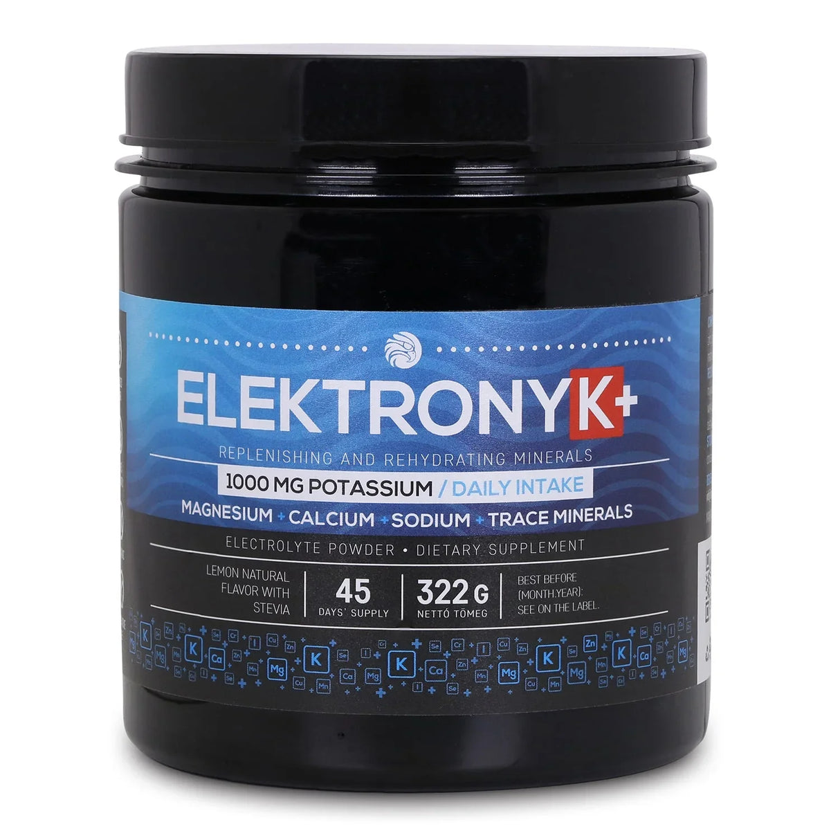 ElektronyK+ electrolyte powder with 1000 mg potassium • 322g - Mannavita