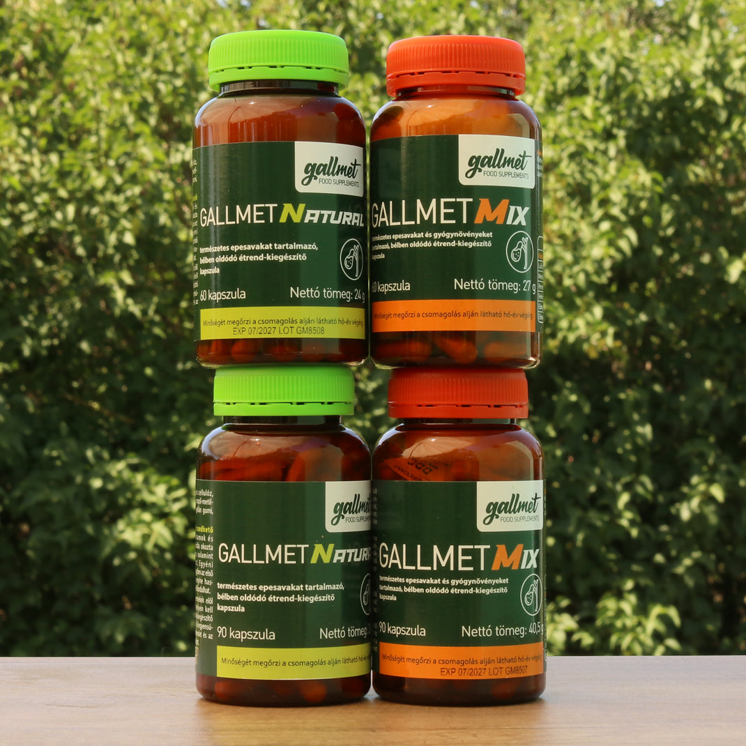 Gallmet Mix galzuur + kruidencapsule • 90 st.