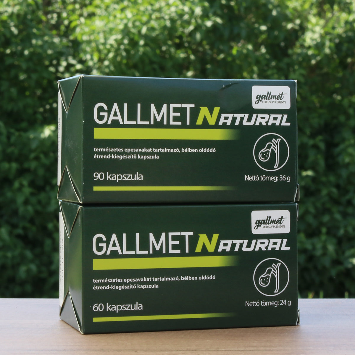 Gallmet-capsules met natuurlijk galzuur • 60 stuks