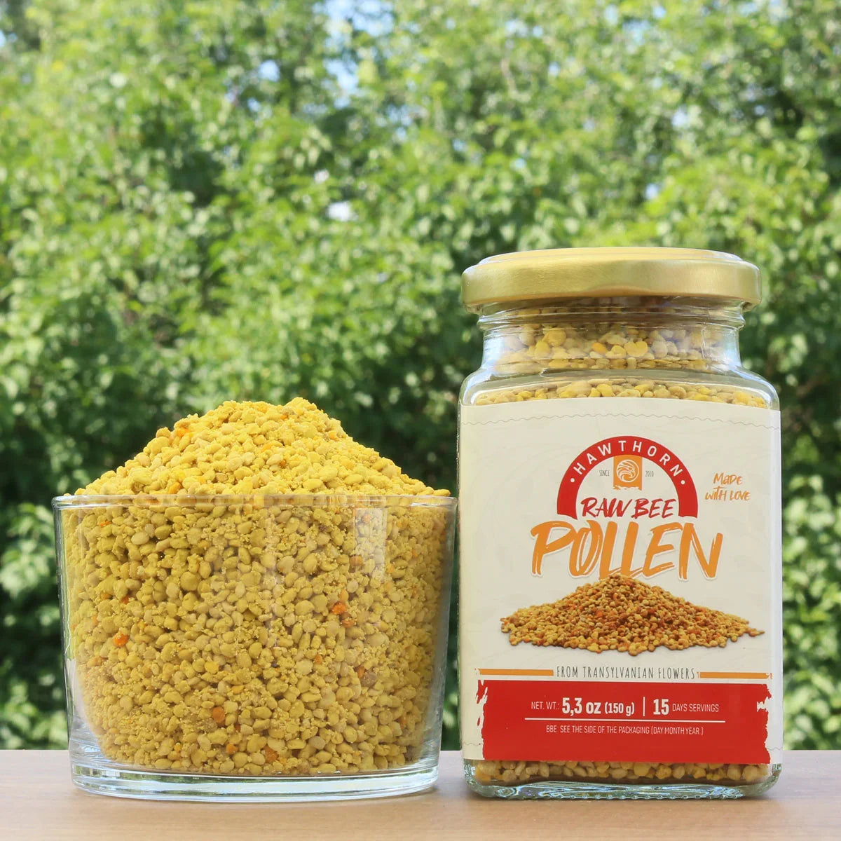 Mannavita raw Hawthorn bee pollen • 150g - Mannavita