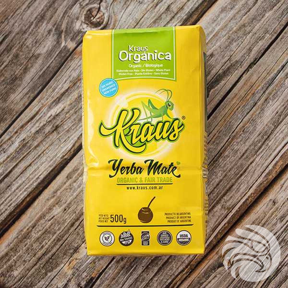 Kraus yerba mate-thee • Elaborada, met steeltjes • 500 g