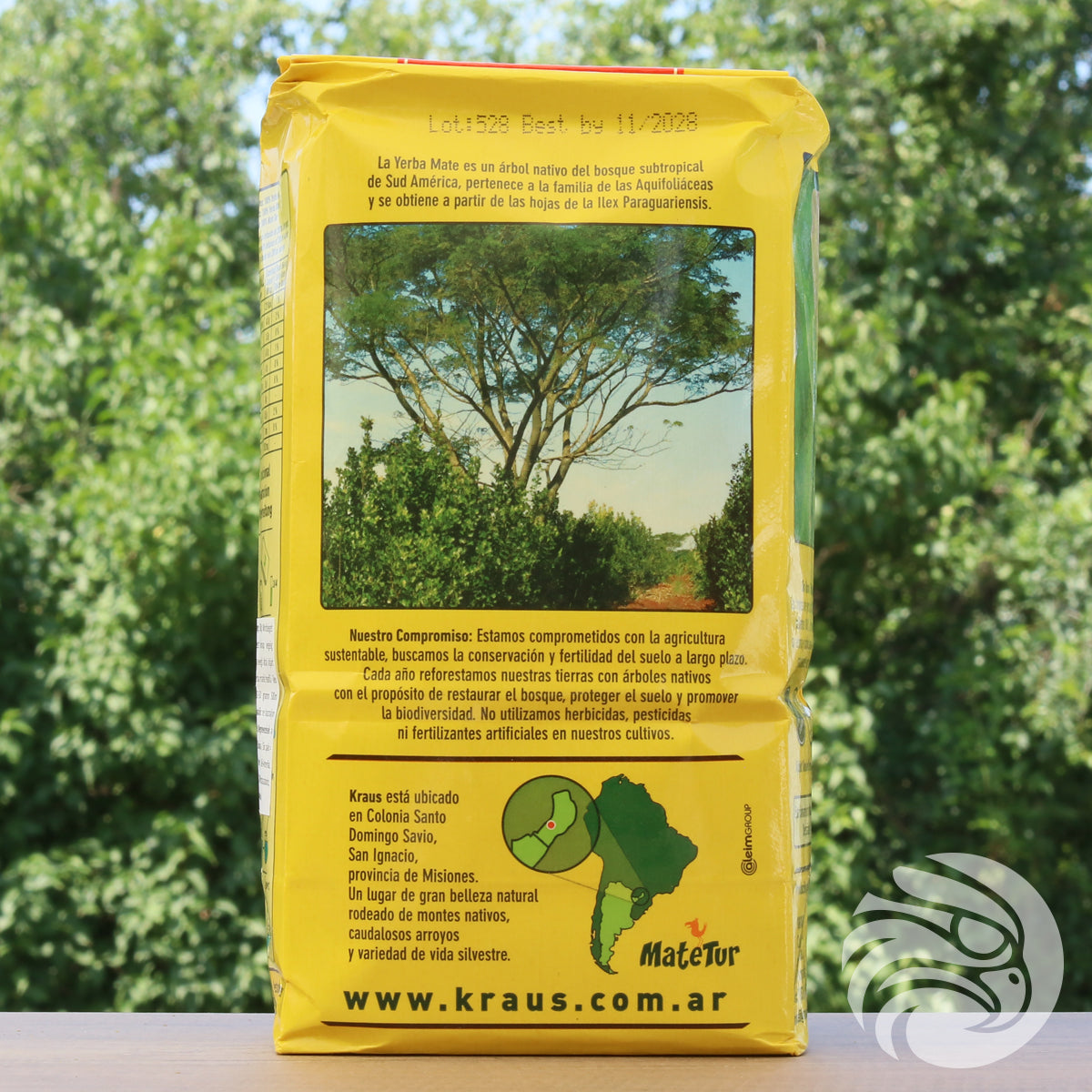 Kraus yerba mate • Gaucho, sin palo - Zonder stelen • 500 g