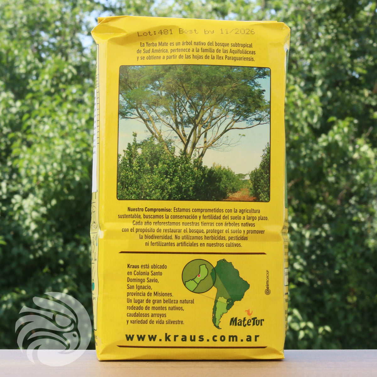 Kraus yerba mate-thee • Silvestre, MUNT • 500 g