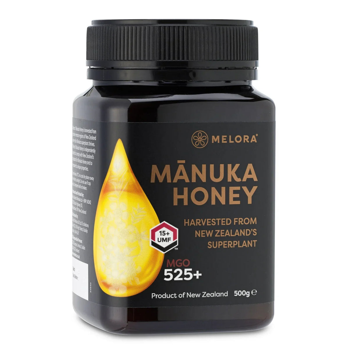 Melora Manuka Honey 525+ MGO™ UMF 15 • 500 g - Mannavita