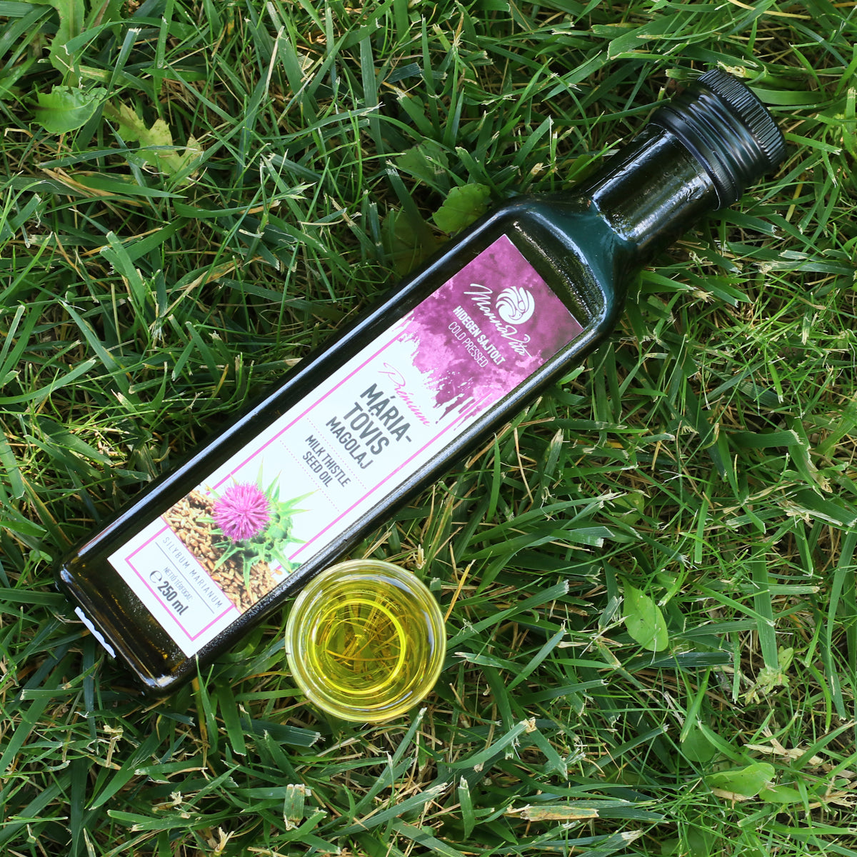 Mannavita Hongaarse koudgeperste mariadistelzaadolie • 250 ml