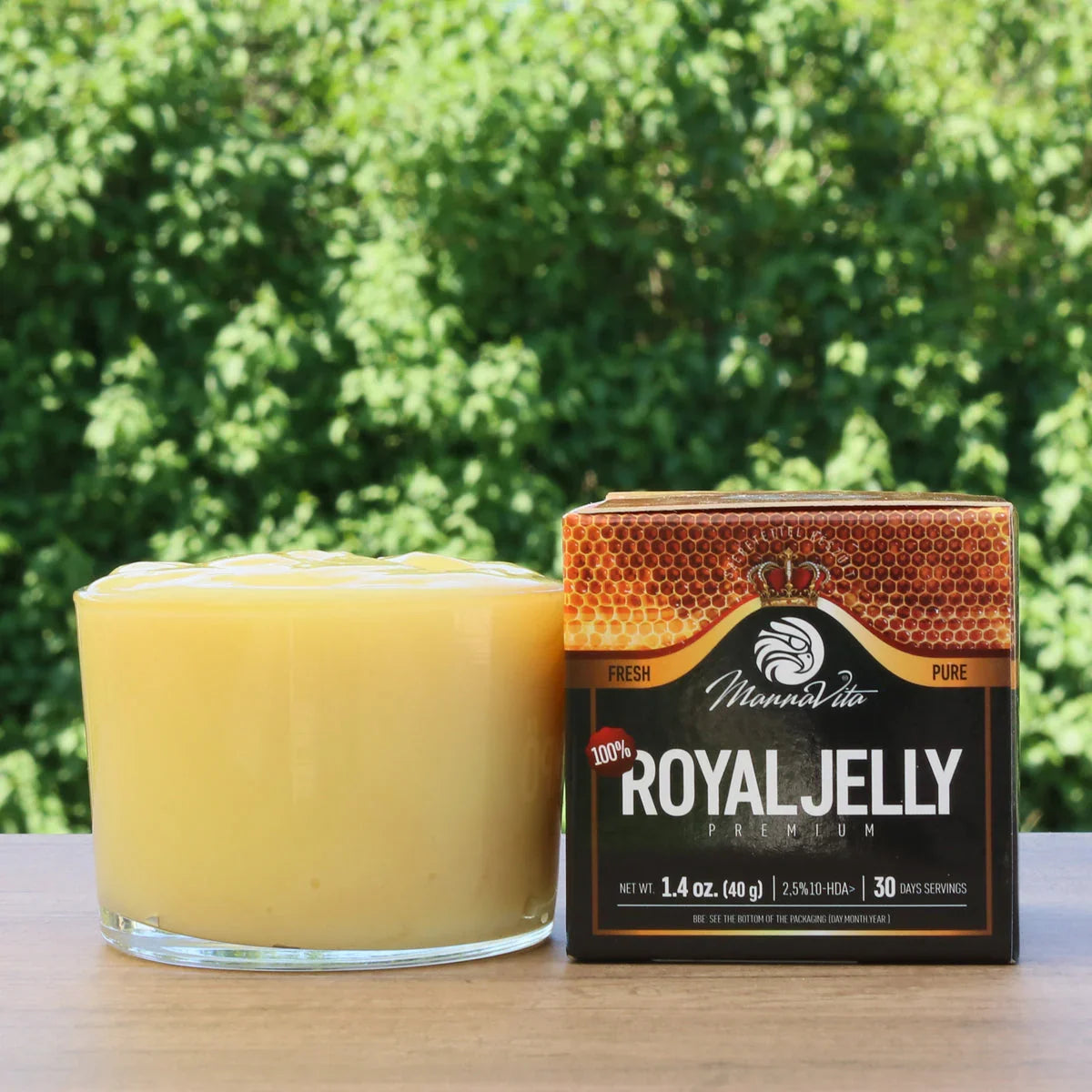 Mannavita Premium Royal jelly • 2.5% 10-HDA • 40g - Mannavita