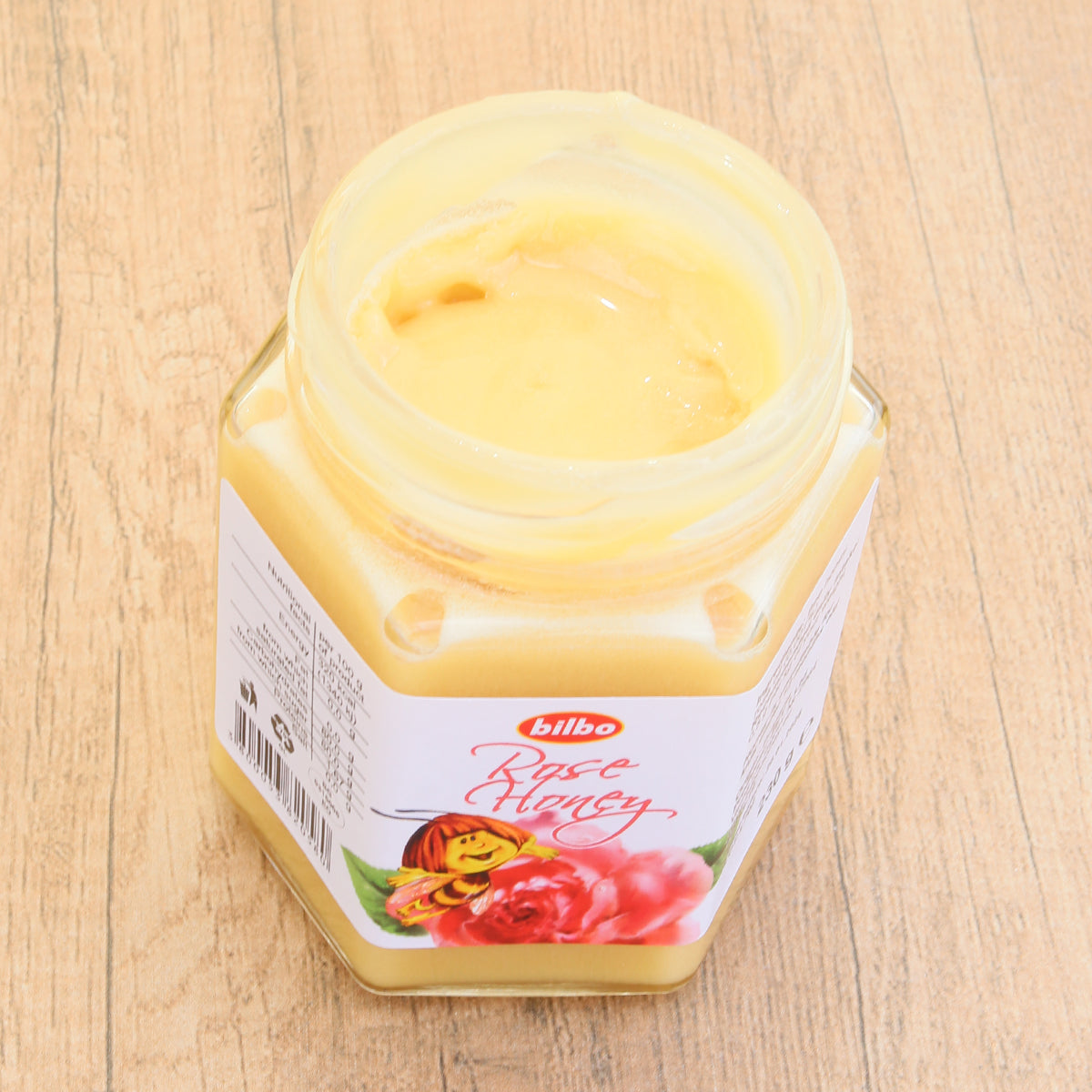 Bilbo rauwe rozenhoning • 230 g