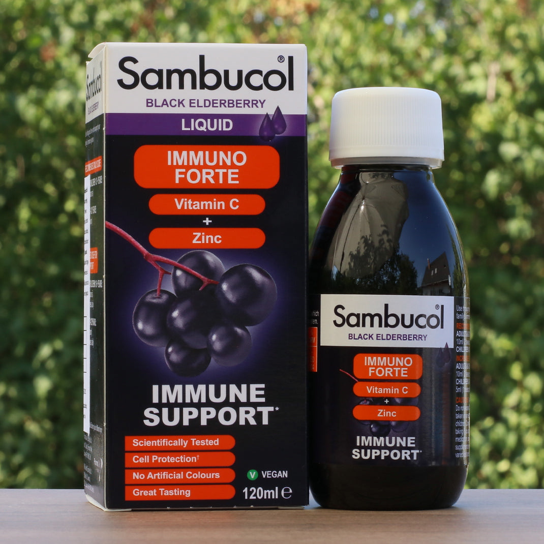 Sambucol zwarte vlierbessensiroop, Immuno Forte • 120 ml