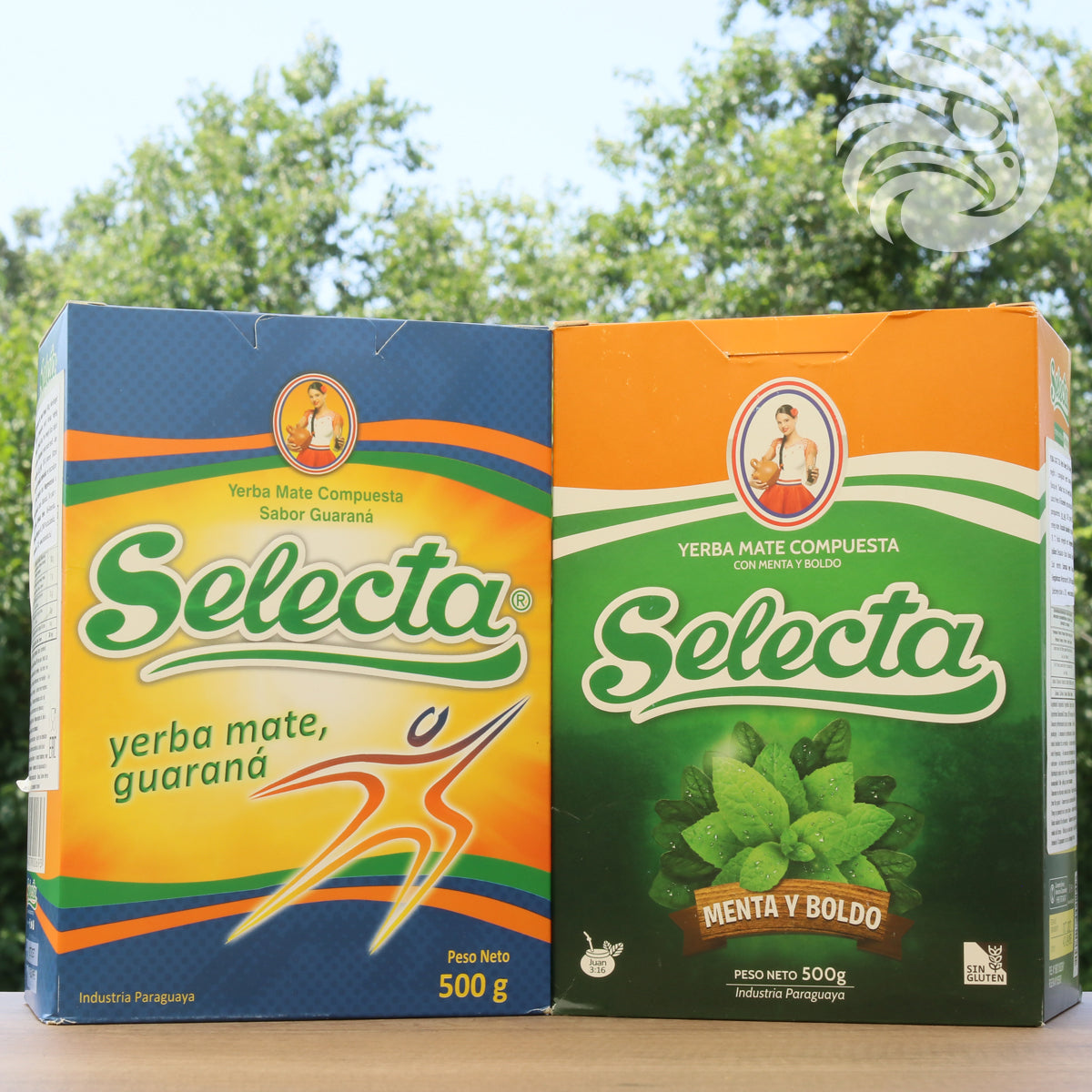 Selecta yerba maté-thee • Energie, guarana • 500 g