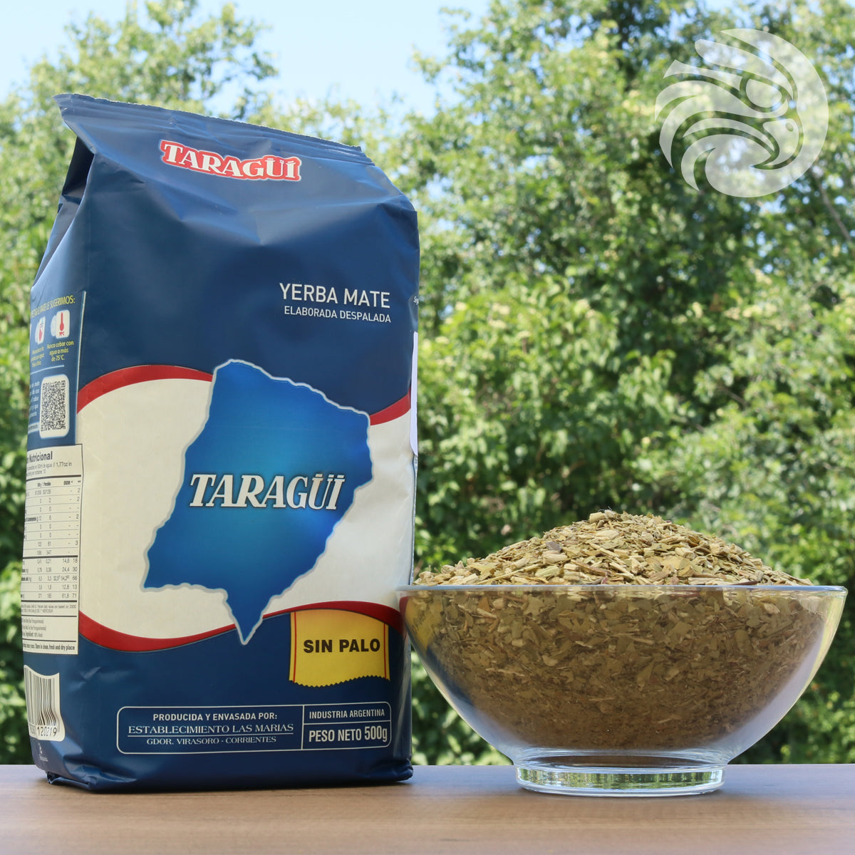 Taragüi yerba matéthee • Pure bladeren - Sin palo • 500 g