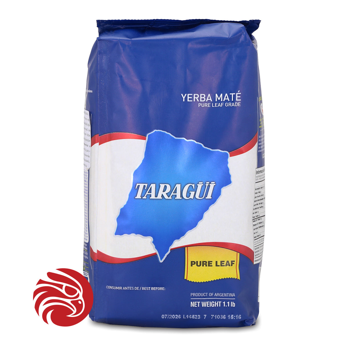 Taragüi yerba matéthee • Pure bladeren - Sin palo • 500 g