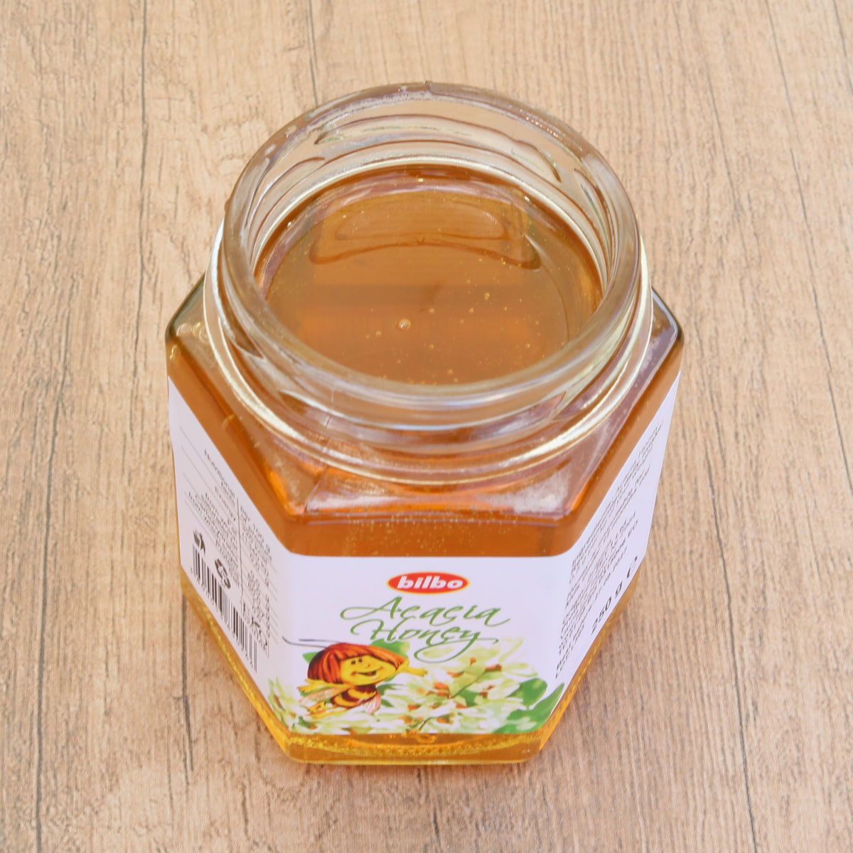 Bilbo rauwe Acaciahoning • 250 g