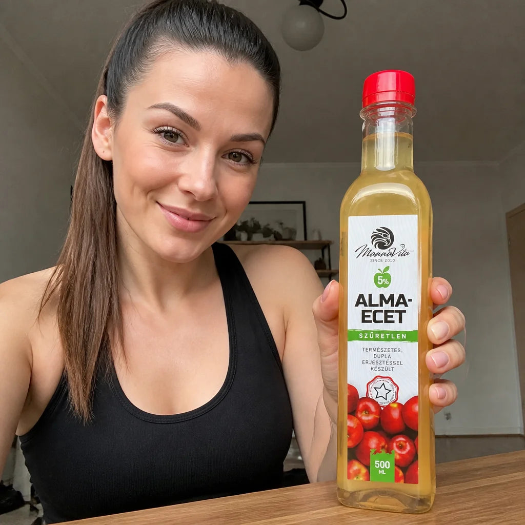 Mannavita ongefilterde Appelciderazijn met dubbele fermentatie • 500 ml