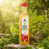 Mannavita ongefilterde Appelciderazijn met dubbele fermentatie • 500 ml