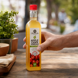 Mannavita ongefilterde Appelciderazijn met dubbele fermentatie • 500 ml