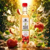 Mannavita ongefilterde Appelciderazijn met dubbele fermentatie • 500 ml