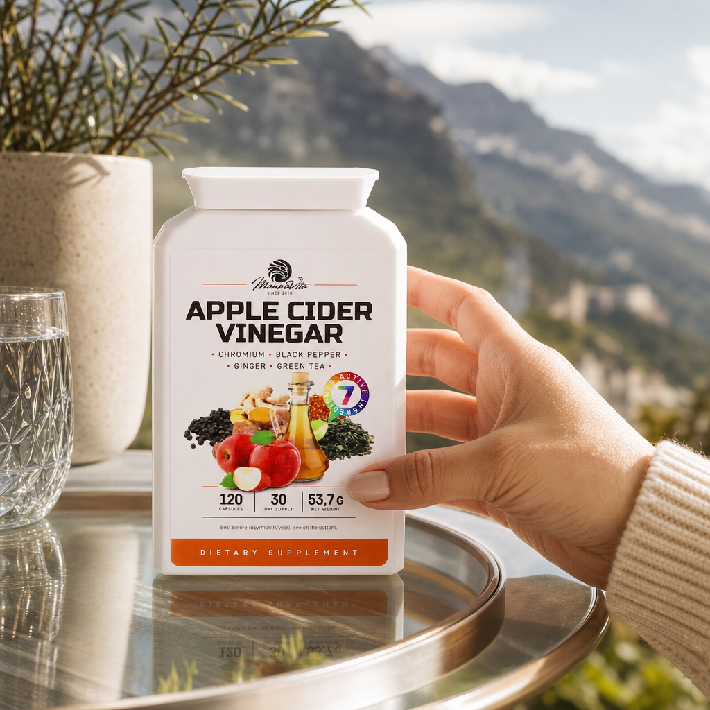 Mannavita Appelazijncomplex met Chroom • 120 capsules