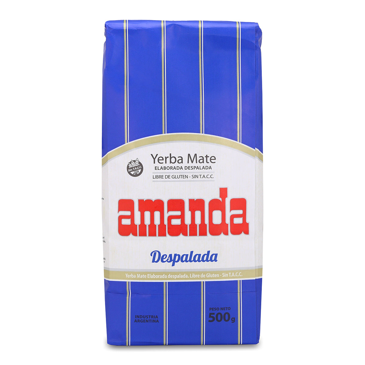 Amanda yerba mate-thee • Zonder stelen - Sin palo • 500 g