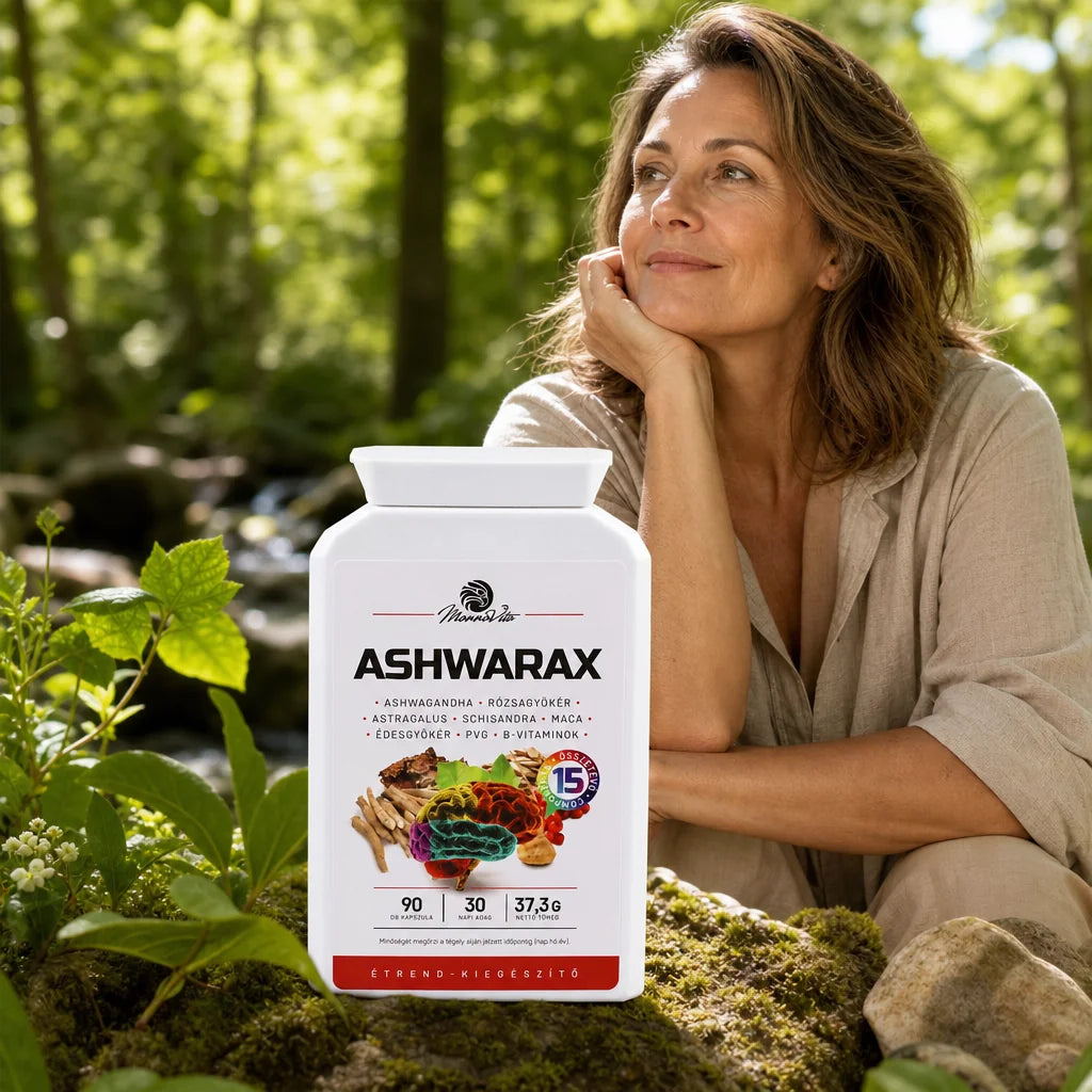 Ashwarax voor verlichting van angst, paniek en slapeloosheid • 90 capsules