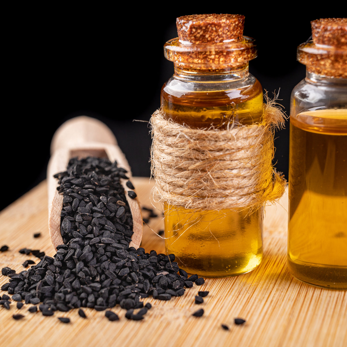 Mannavita koudgeperste zwarte komijnzaadolie • 100 ml