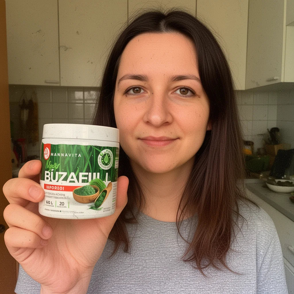 Mannavita rauw Tarwegrassap Poeder • glutenvrij • 140g