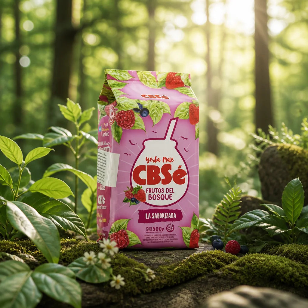 CBSé yerba mate-thee • Bosvruchten • 500 g