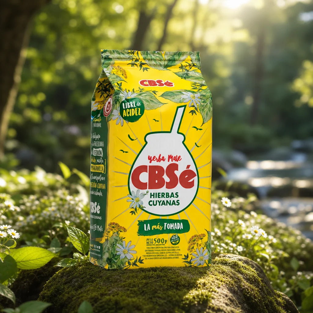 CBSé yerba mate-thee • Bosvruchten • 500 g
