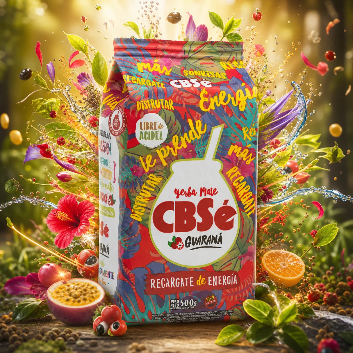 CBSé yerba mate-thee • Citroen - Limón • 500 g