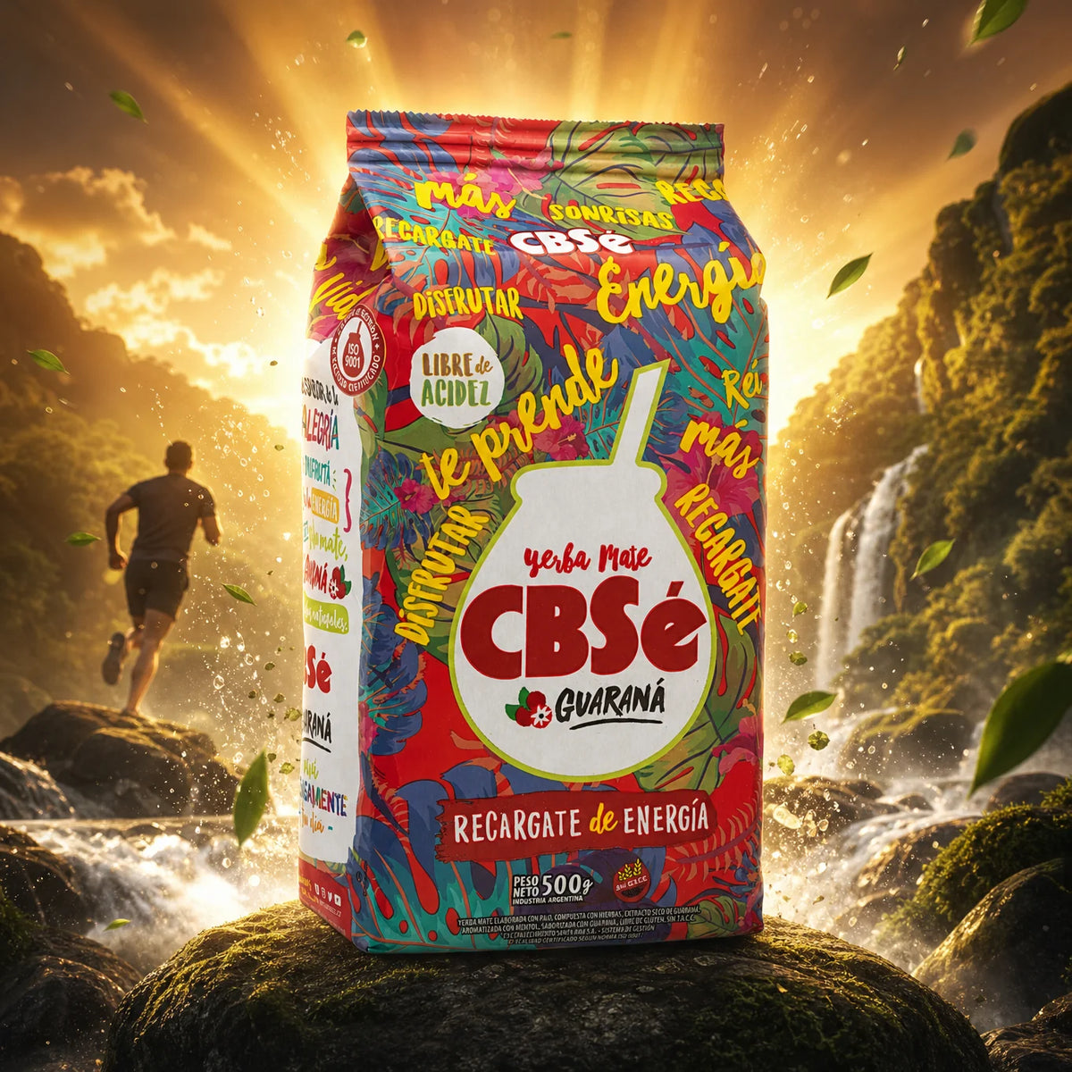 CBSé yerba mate-thee • Guaraná • 500 g