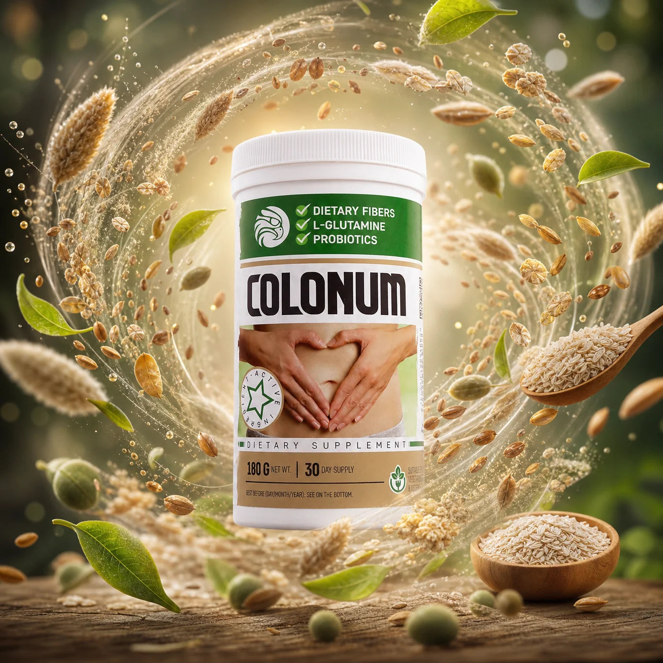 COLONUM darmreiniging & darmherstel poeder • 180g