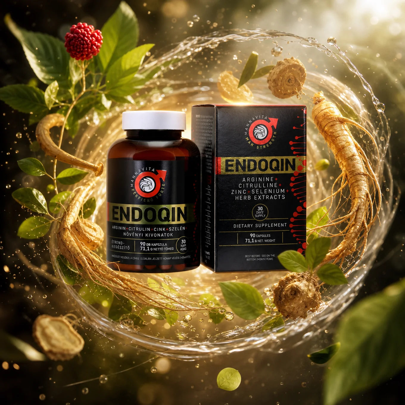 ENDOQIN manpower forte • 90 capsules
