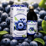Mannavita Blauwe Bessensap, 100% puur geperst • 500 ml