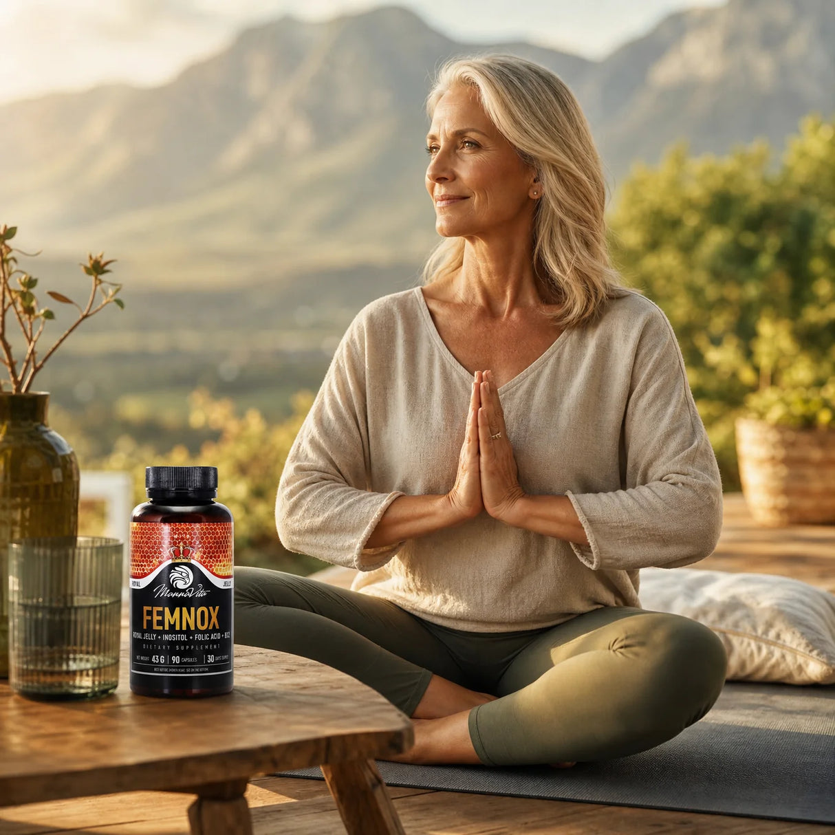 FEMNOX Royal Jelly + Inositol + Foliumzuur + B12-complex • 90 capsules