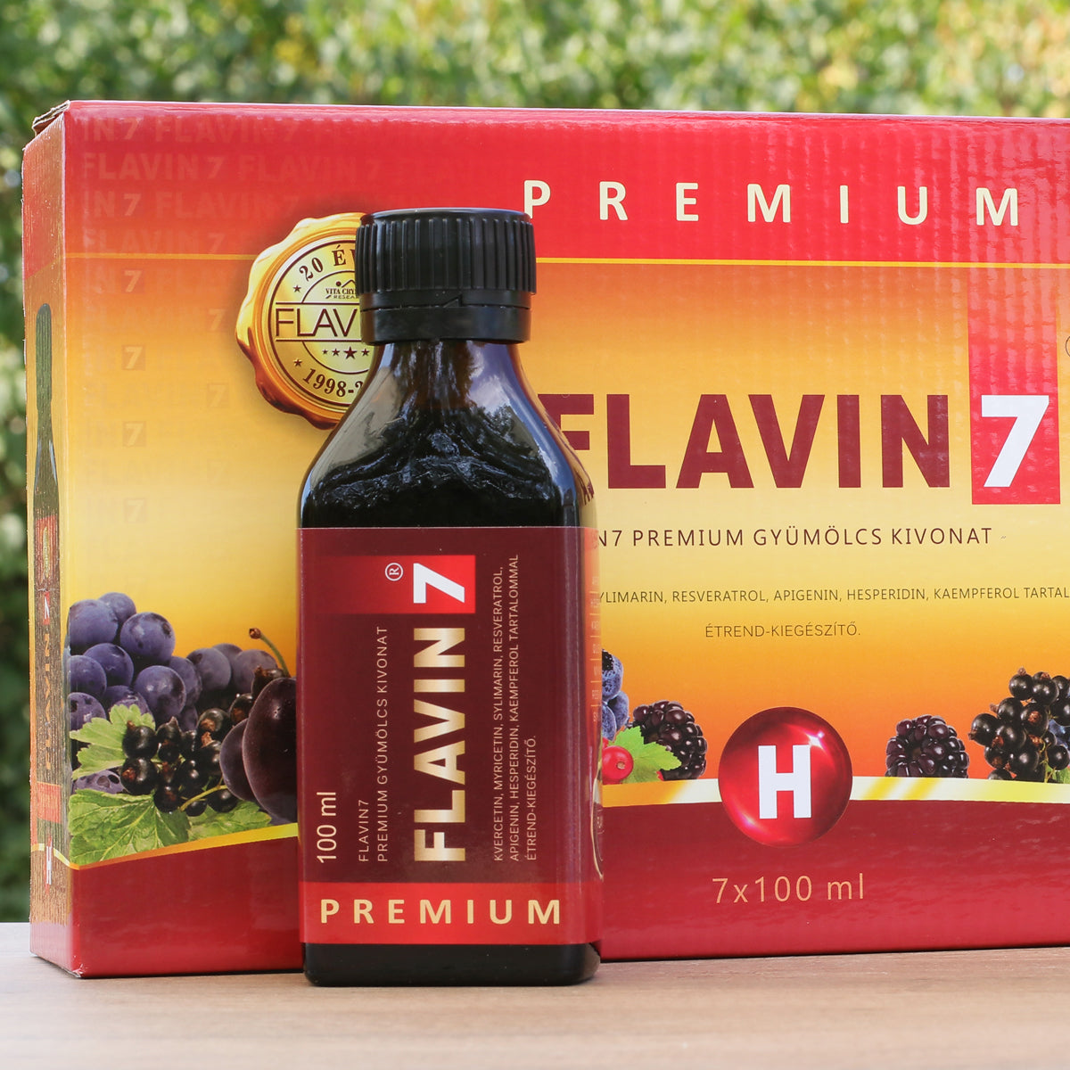 Flavin7 Premium bioflavonoïdencomplex • 7 x 100 ml