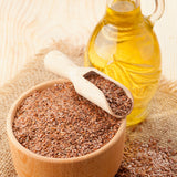 Mannavita Hongaarse koudgeperste lijnzaadolie • 250 ml