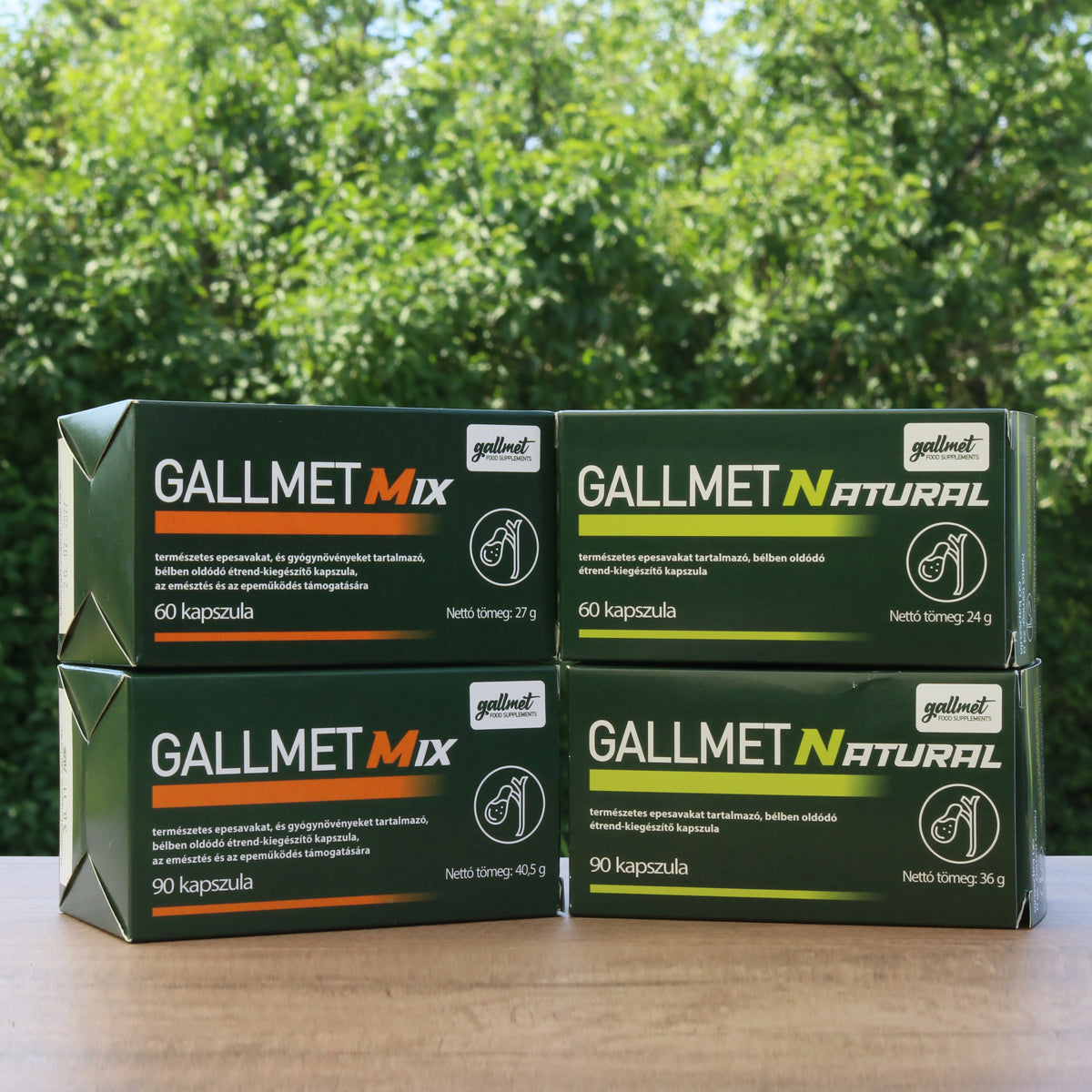 Gallmet Mix galzuur + kruidencapsule • 90 st.