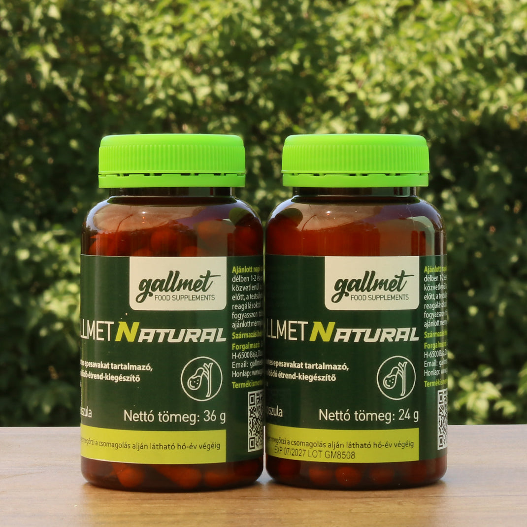 Gallmet-capsules met natuurlijk galzuur • 60 stuks