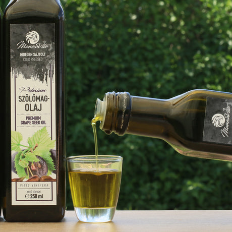 Mannavita Hongaarse koudgeperste druivenpitolie • 250 ml