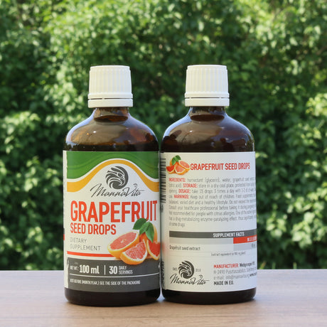 Mannavita Druppels van grapefruitzaad • 100 ml