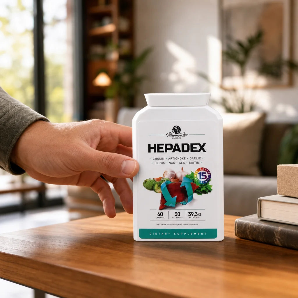 HEPADEX lever-regenererend en levergezondheid-verbeterend complex • 60 capsules