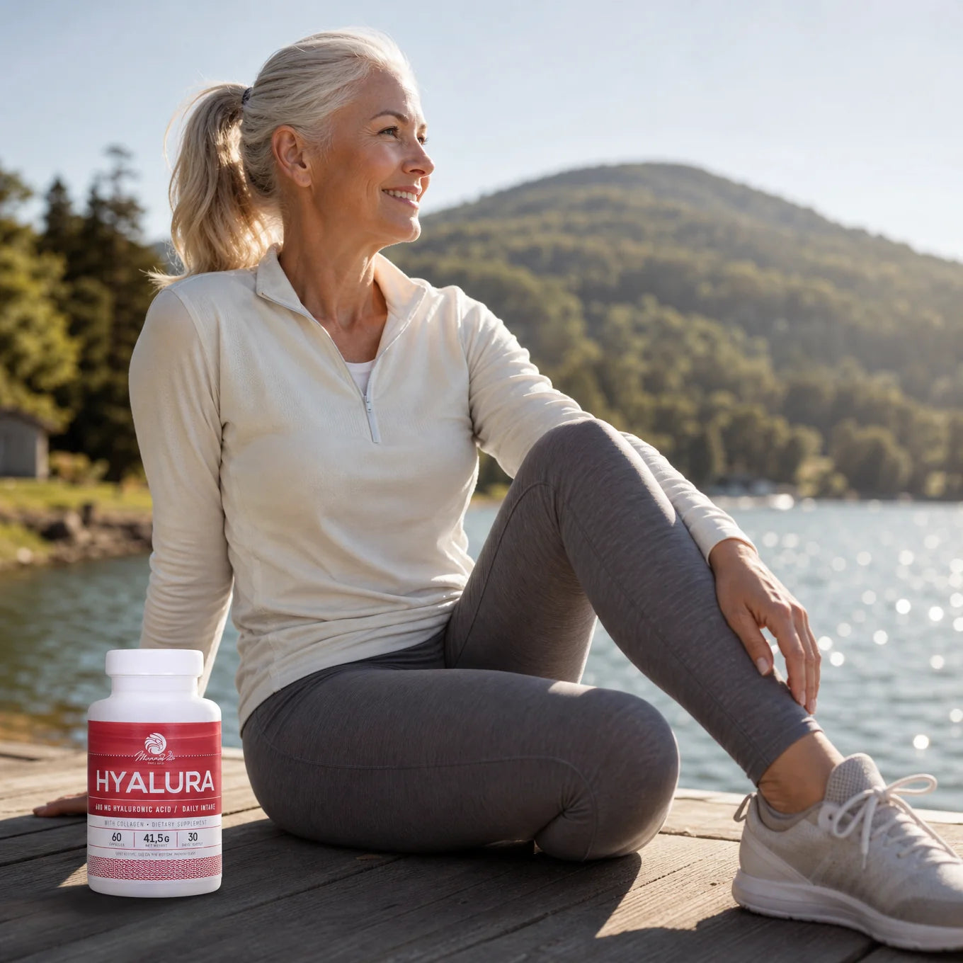 Hyalura 600 mg Hyaluronzuur + Collageen capsules • 60 st.