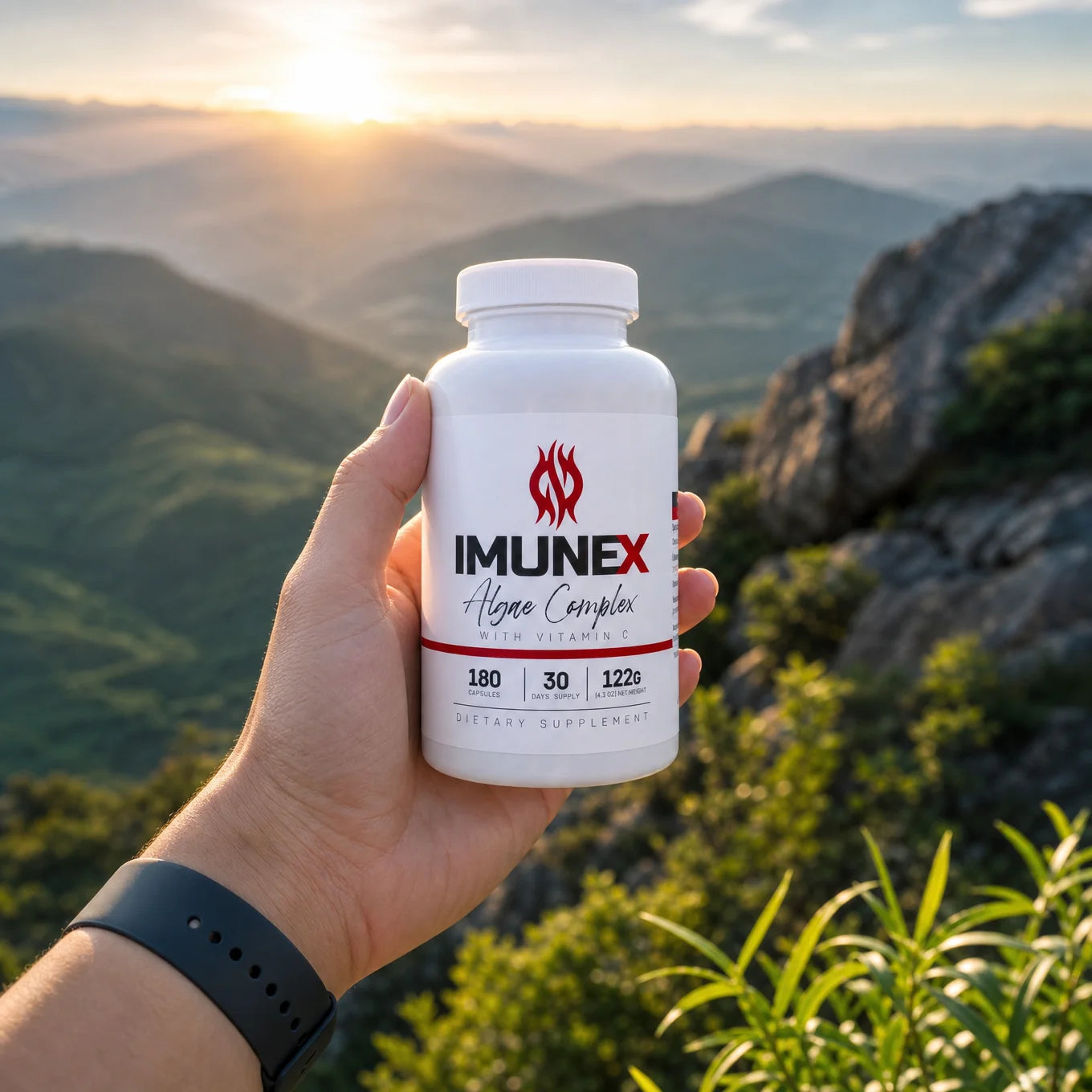 IMUNEX algencomplex • met 5 algen • 180 capsules