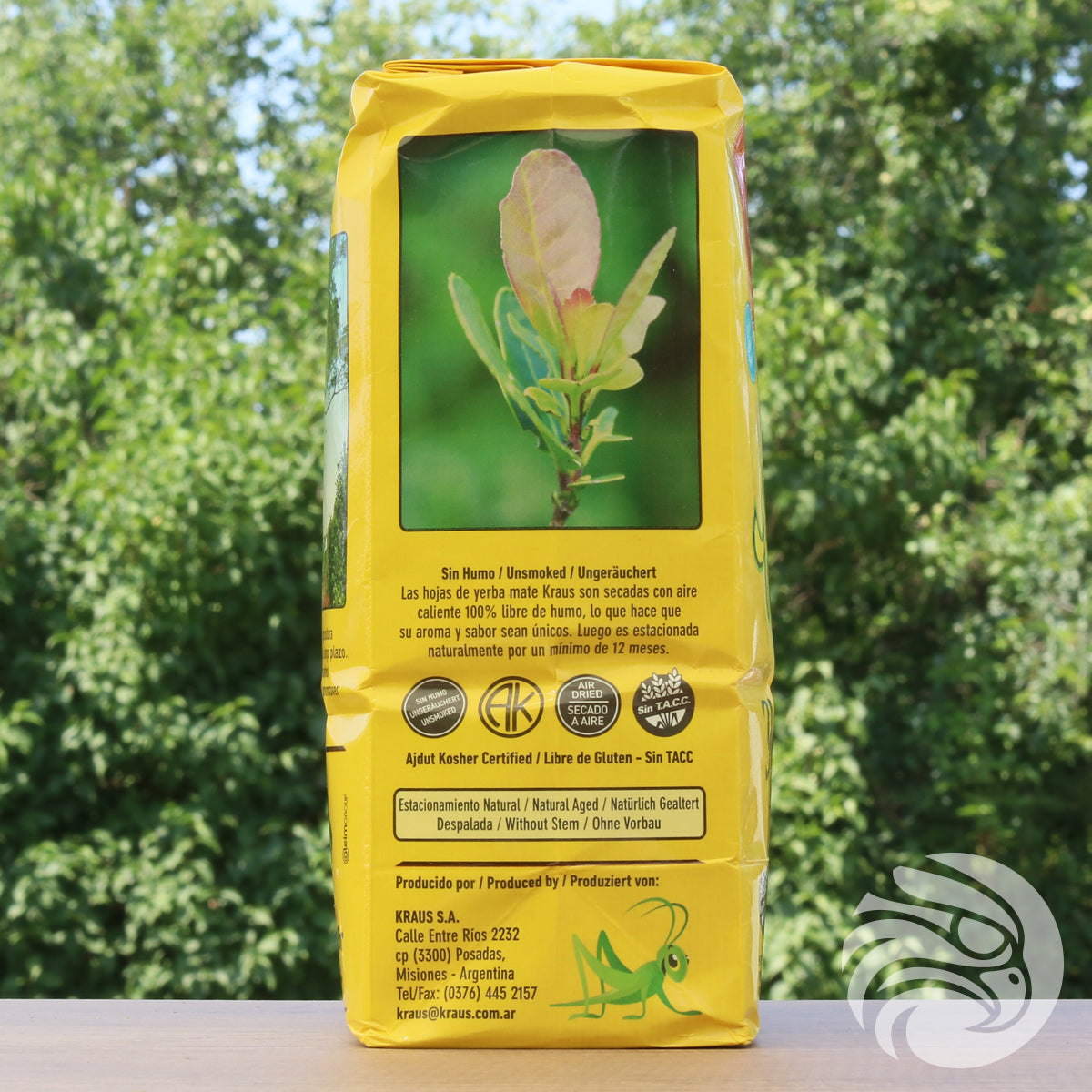 Kraus yerba mate • Gaucho, sin palo - Zonder stelen • 500 g